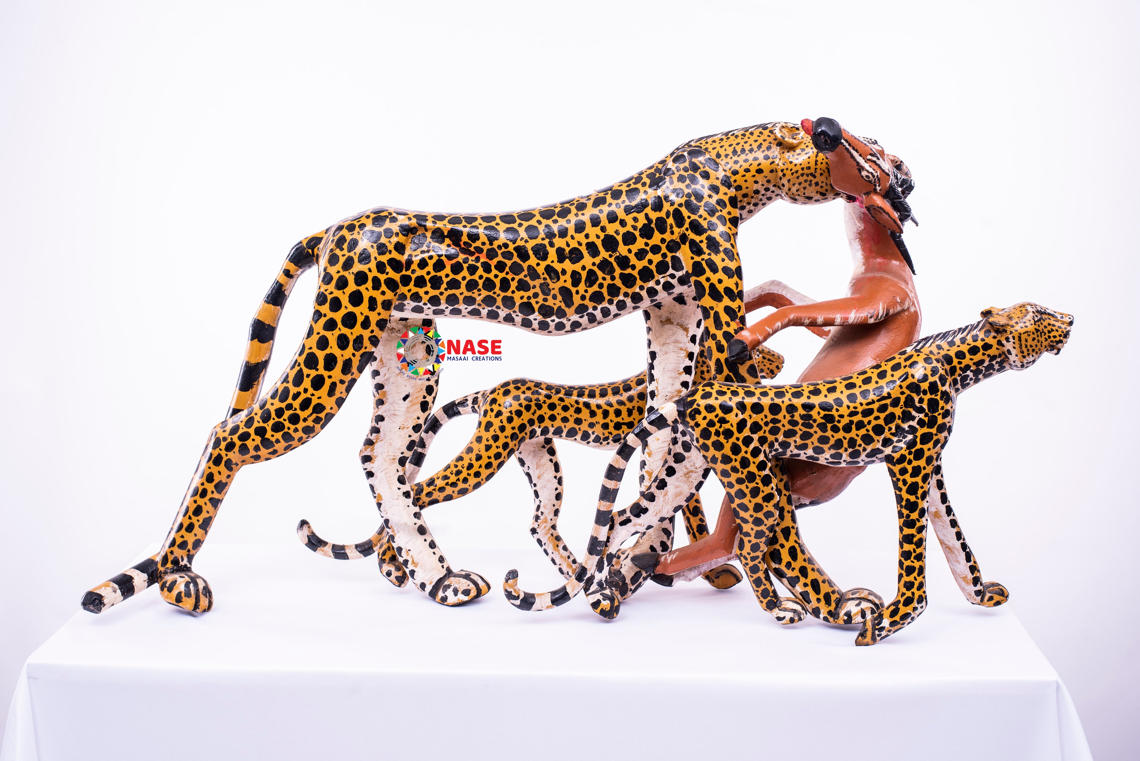 Cheetah and its Carbs with Gazelle hunt