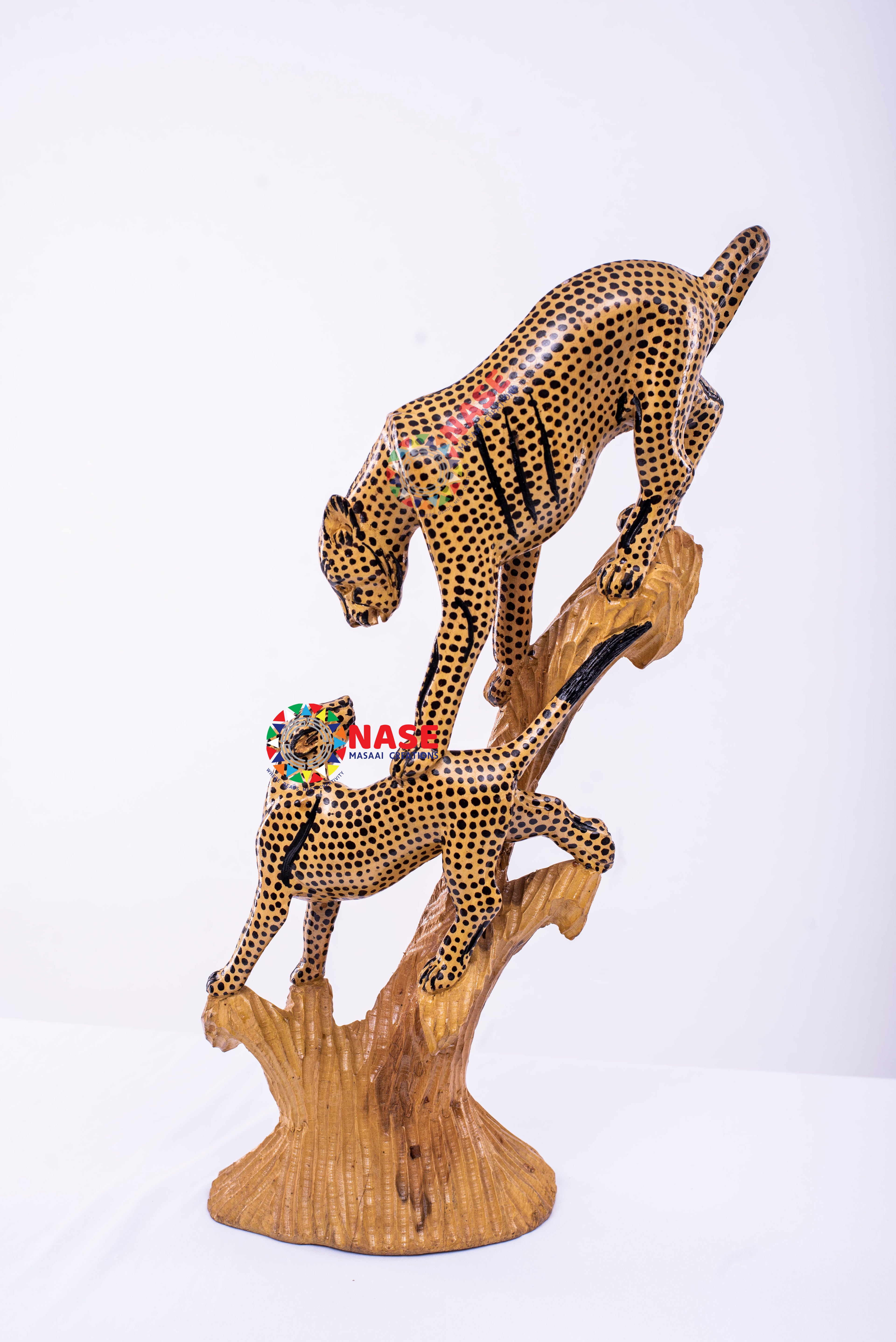 MOUNTING LION AND ANTELOPE