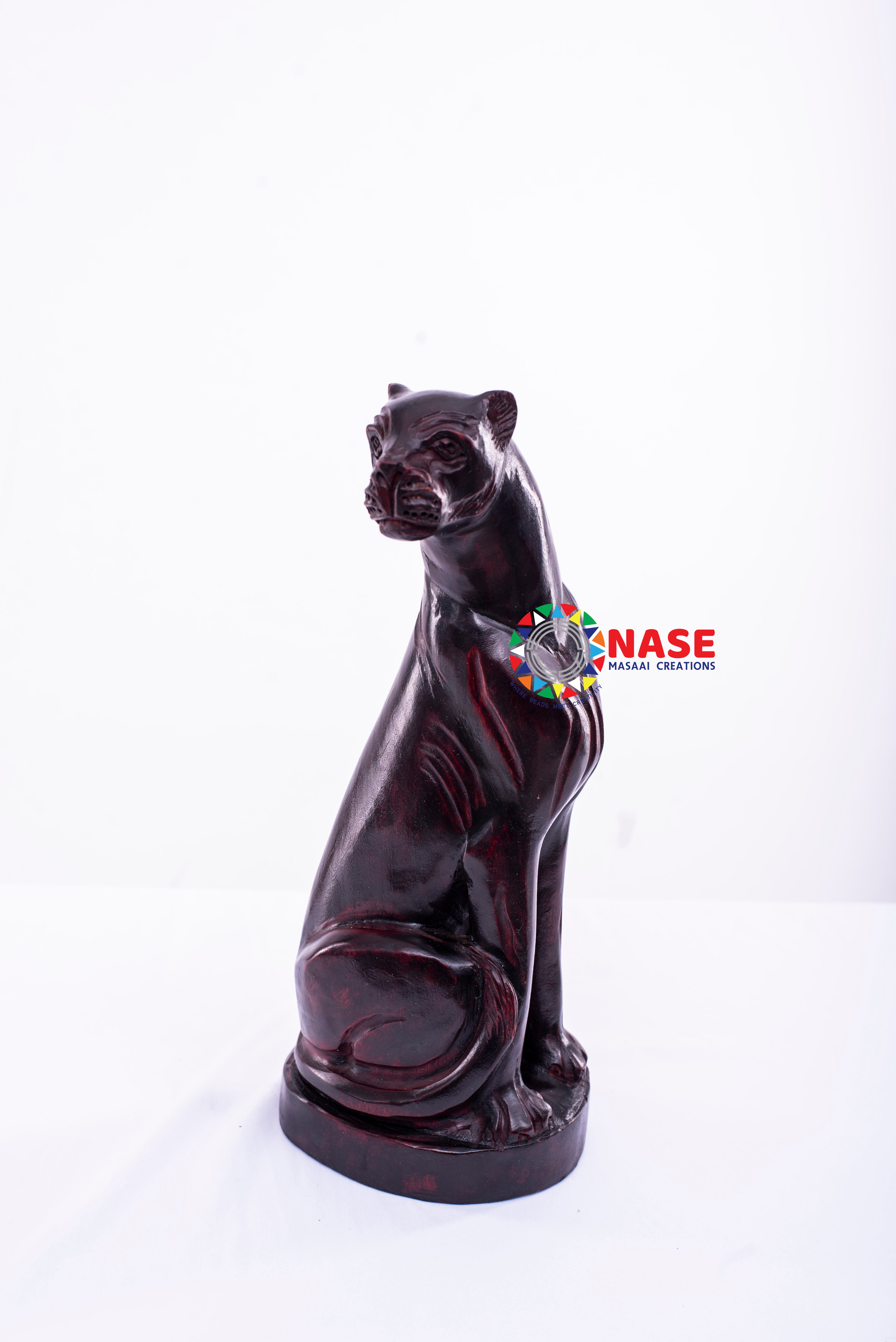SITTING TIGER CARVINGS