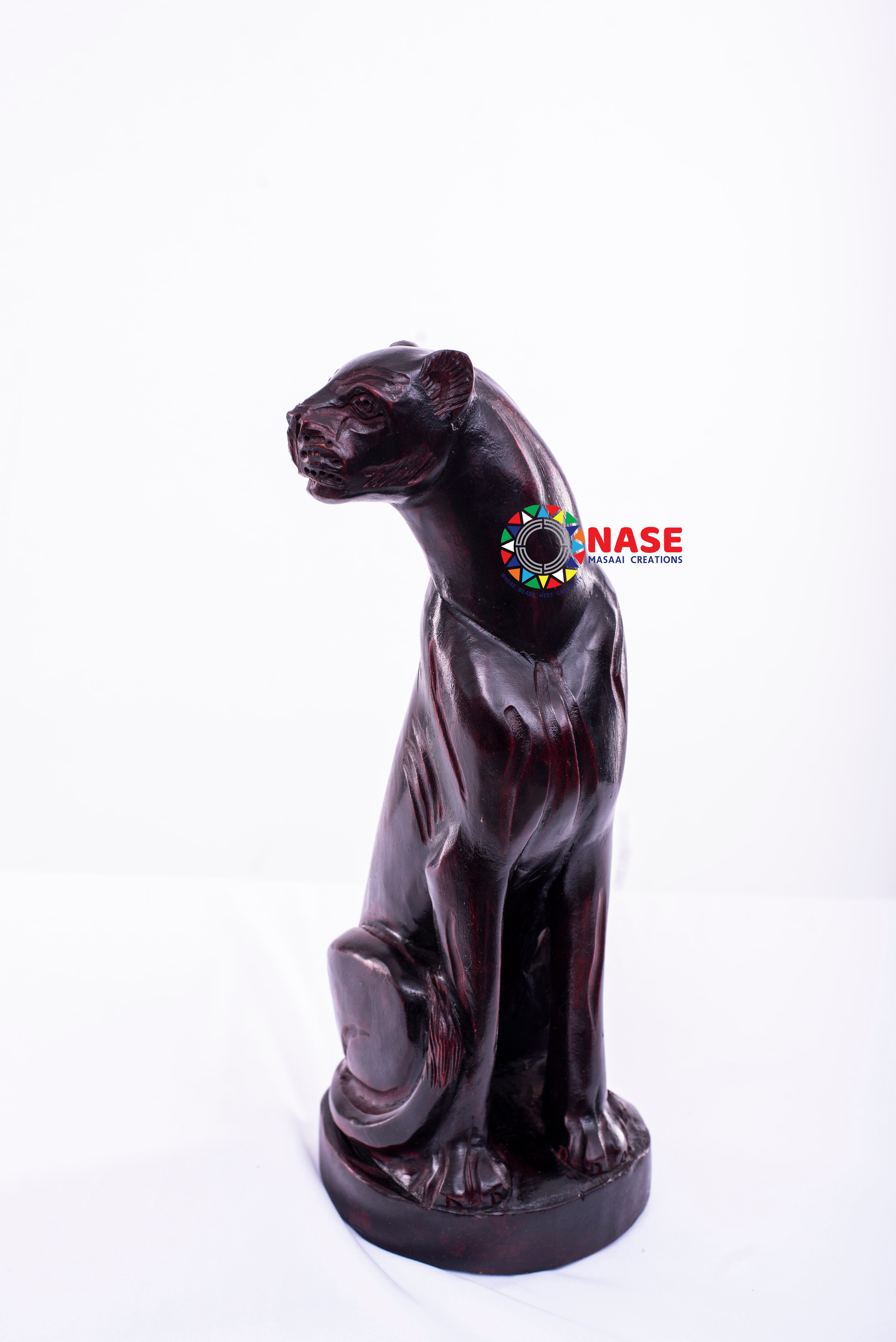 SITTING TIGER CARVINGS