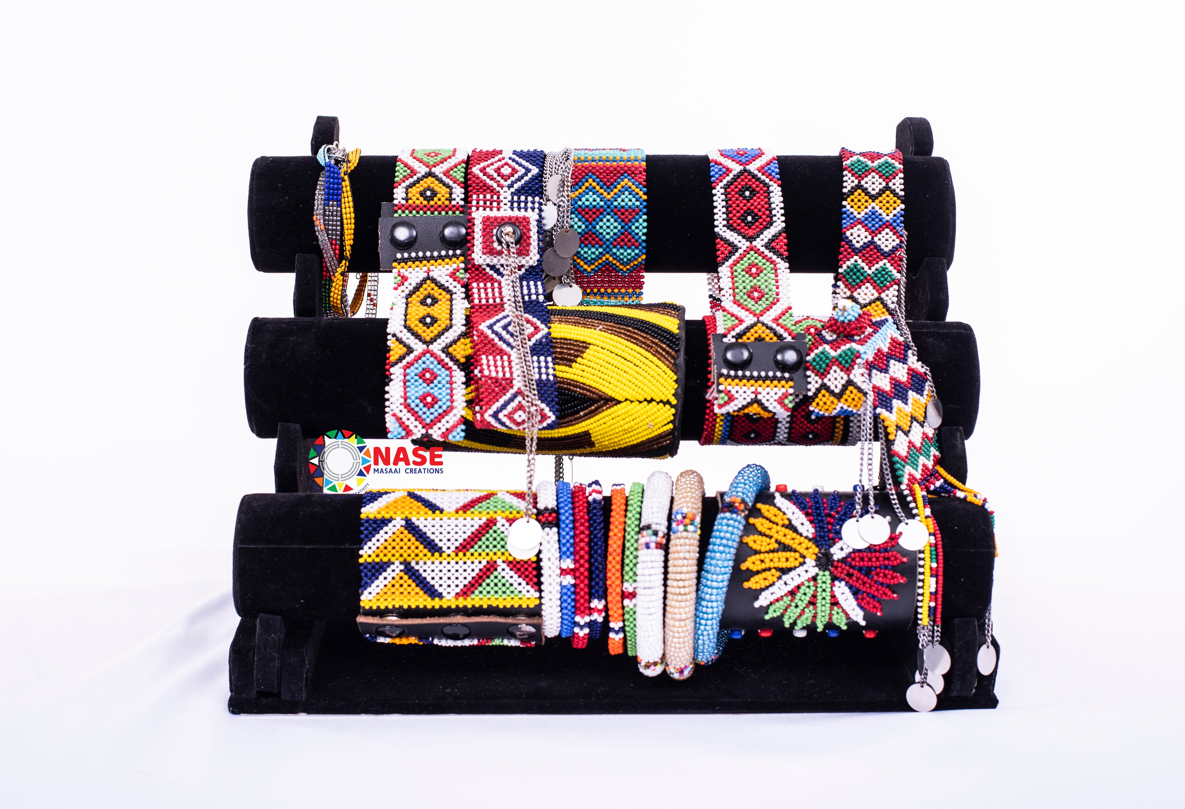MAASAI BEAD WORK BRACE LATTICE